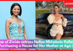 Get to know Actress Nefisa Mkhabela from House of Zwide